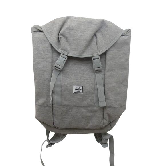 Herschel Supply Co. Survey Backpack Light Grey Crosshatch Laptop Book Bag- NWT - Picture 1 of 8